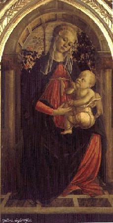 BOTTICELLI, Sandro Madonna of the Rosengarden fhg oil painting picture